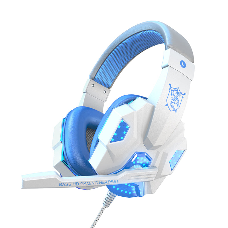 SOYTO SY830 Wired Headset Lightweight Gaming Headphone Computer Cell Phone Headset with USB Lighting SOYTO SY830 Wired Headset Lightweight Gaming Headphone Computer Cell Phone Headset with USB Lighting